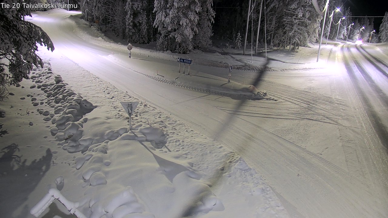 Kelikamerat Kuva Tie 20 Taivalkoski, Jurmu, Taivalkoski, Pohjois-Pohjanmaa