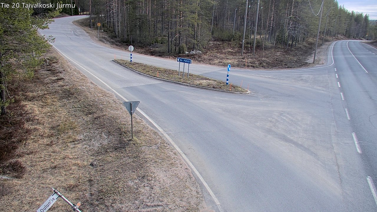 Kelikamerat Kuva Tie 20 Taivalkoski, Jurmu, Taivalkoski, Pohjois-Pohjanmaa