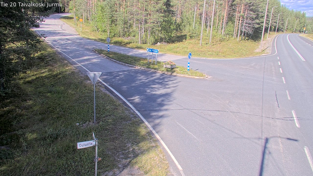 Kelikamerat Kuva Tie 20 Taivalkoski, Jurmu, Taivalkoski, Pohjois-Pohjanmaa