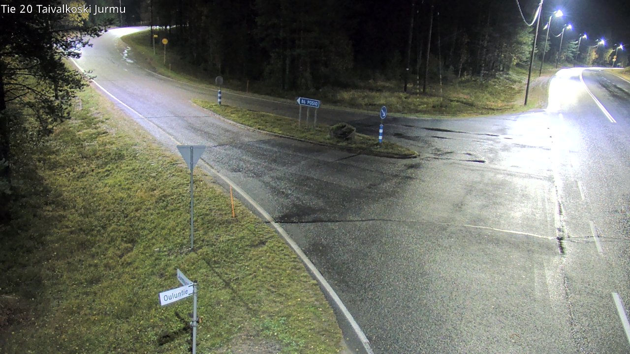 Kelikamerat Kuva Tie 20 Taivalkoski, Jurmu, Taivalkoski, Pohjois-Pohjanmaa