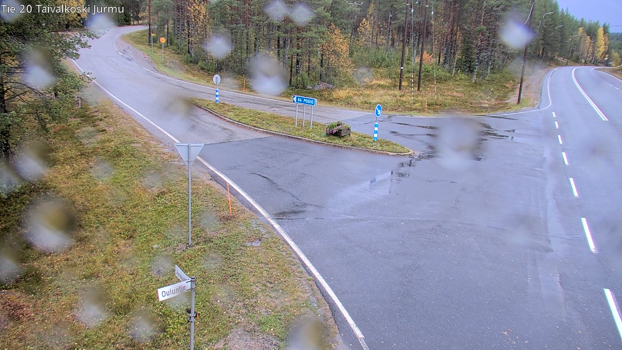Kelikamerat Kuva Tie 20 Taivalkoski, Jurmu, Taivalkoski, Pohjois-Pohjanmaa
