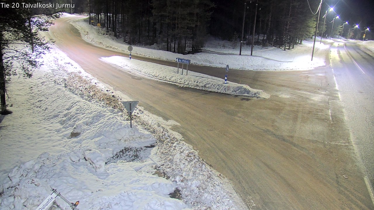 Kelikamerat Kuva Tie 20 Taivalkoski, Jurmu, Taivalkoski, Pohjois-Pohjanmaa