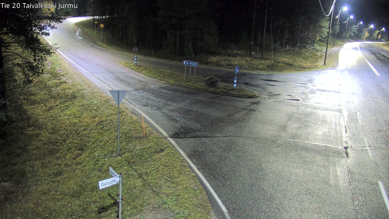 Kelikamerat Kuva Tie 20 Taivalkoski, Jurmu, Taivalkoski, Pohjois-Pohjanmaa