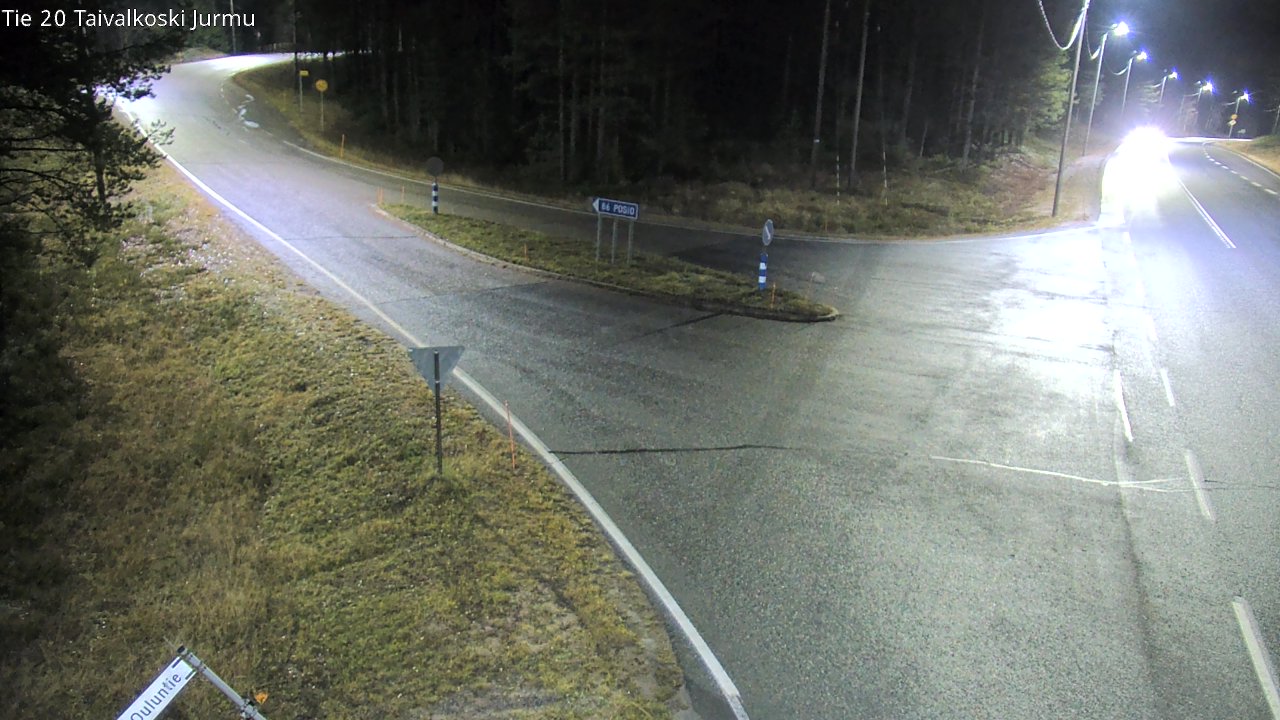 Kelikamerat Kuva Tie 20 Taivalkoski, Jurmu, Taivalkoski, Pohjois-Pohjanmaa