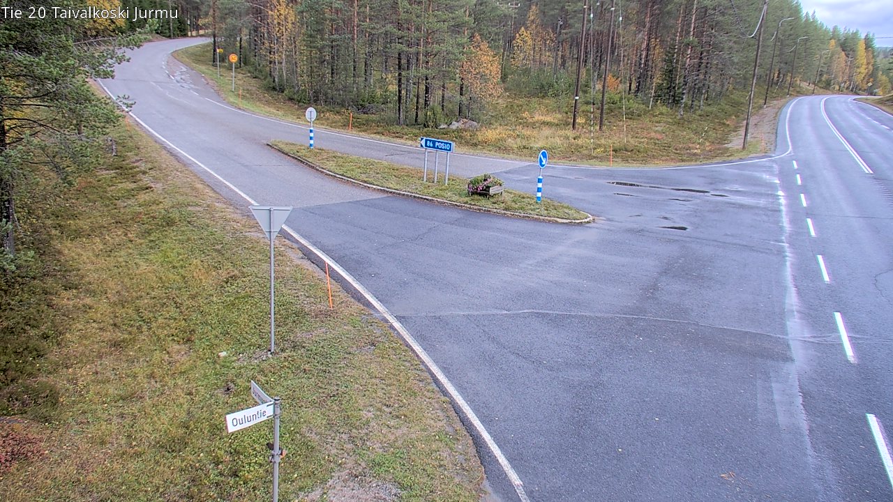 Kelikamerat Kuva Tie 20 Taivalkoski, Jurmu, Taivalkoski, Pohjois-Pohjanmaa
