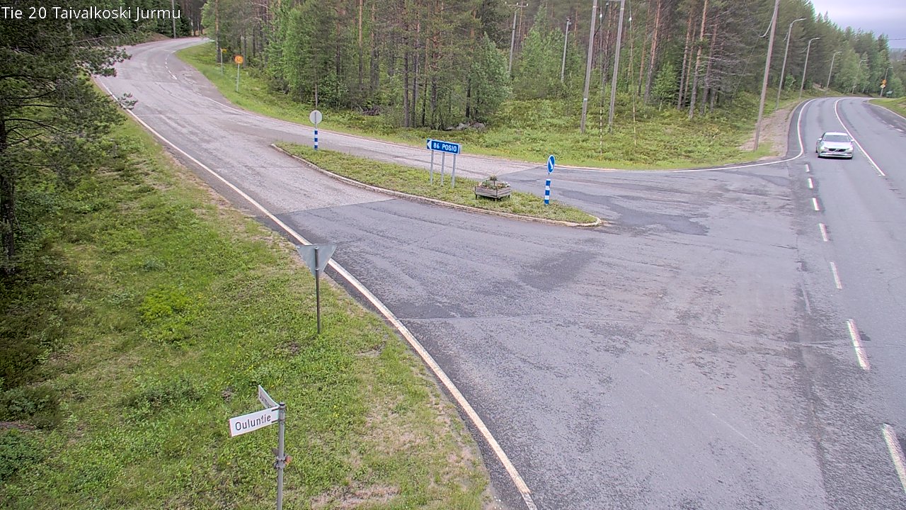 Kelikamerat Kuva Tie 20 Taivalkoski, Jurmu, Taivalkoski, Pohjois-Pohjanmaa