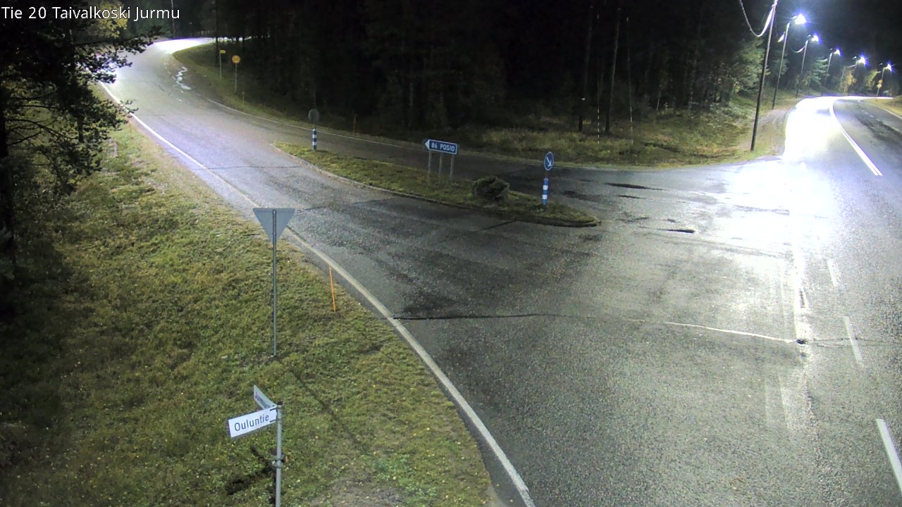 Kelikamerat Kuva Tie 20 Taivalkoski, Jurmu, Taivalkoski, Pohjois-Pohjanmaa