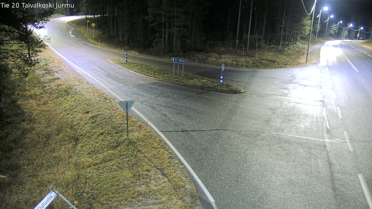 Kelikamerat Kuva Tie 20 Taivalkoski, Jurmu, Taivalkoski, Pohjois-Pohjanmaa