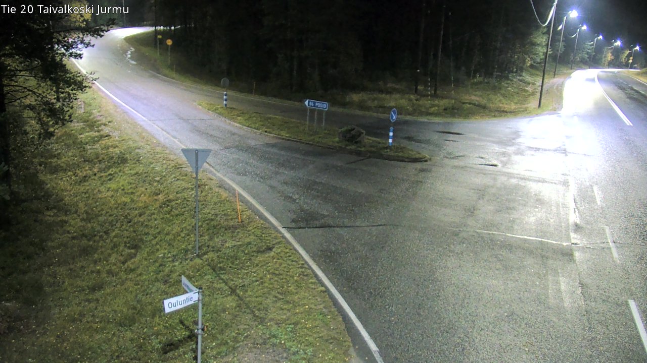 Kelikamerat Kuva Tie 20 Taivalkoski, Jurmu, Taivalkoski, Pohjois-Pohjanmaa