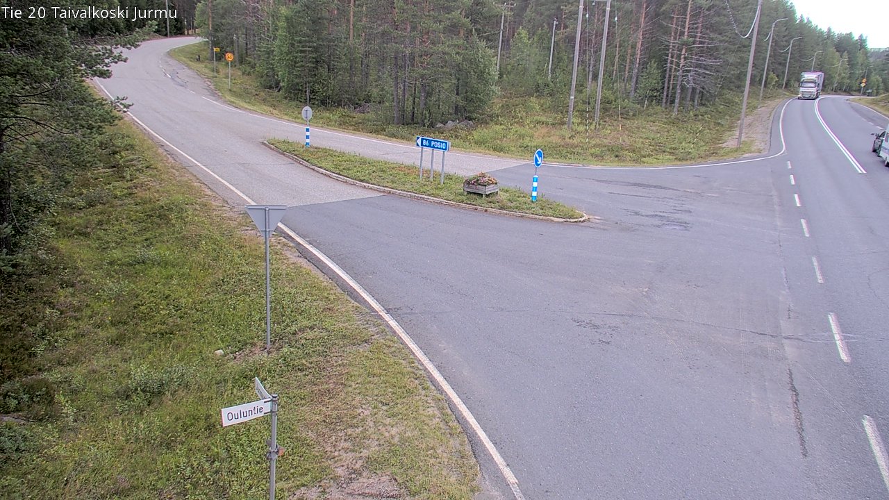 Kelikamerat Kuva Tie 20 Taivalkoski, Jurmu, Taivalkoski, Pohjois-Pohjanmaa