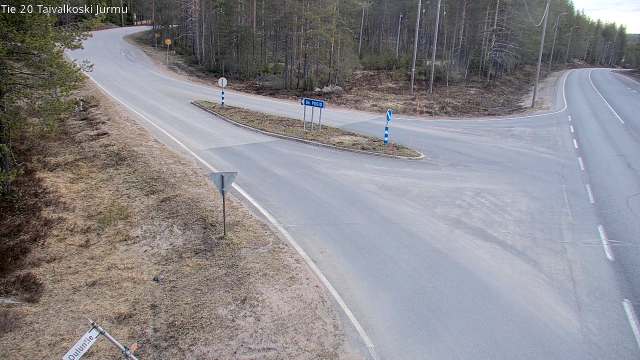 Kelikamerat Kuva Tie 20 Taivalkoski, Jurmu, Taivalkoski, Pohjois-Pohjanmaa