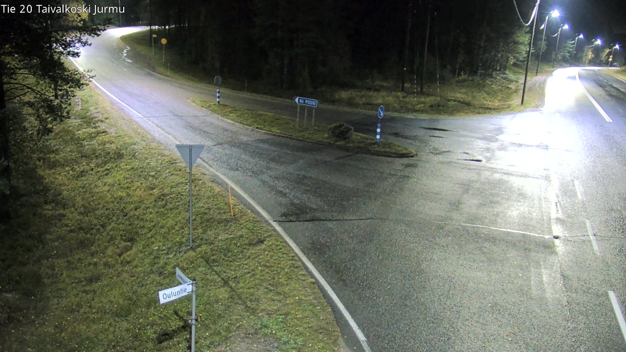 Kelikamerat Kuva Tie 20 Taivalkoski, Jurmu, Taivalkoski, Pohjois-Pohjanmaa