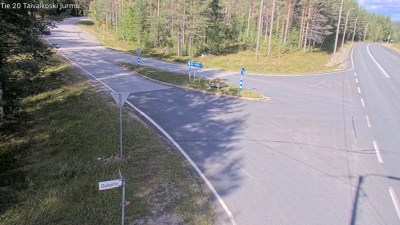 Kelikamerat Kuva Tie 20 Taivalkoski, Jurmu, Taivalkoski, Pohjois-Pohjanmaa