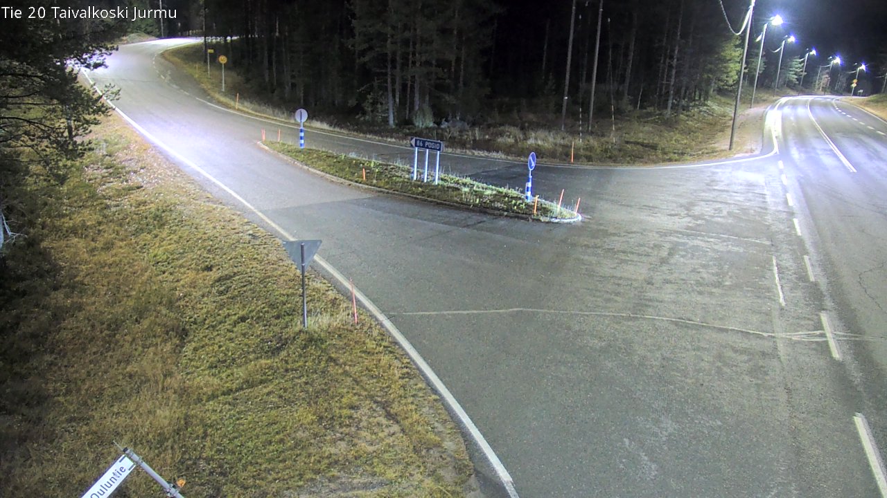 Kelikamerat Kuva Tie 20 Taivalkoski, Jurmu, Taivalkoski, Pohjois-Pohjanmaa