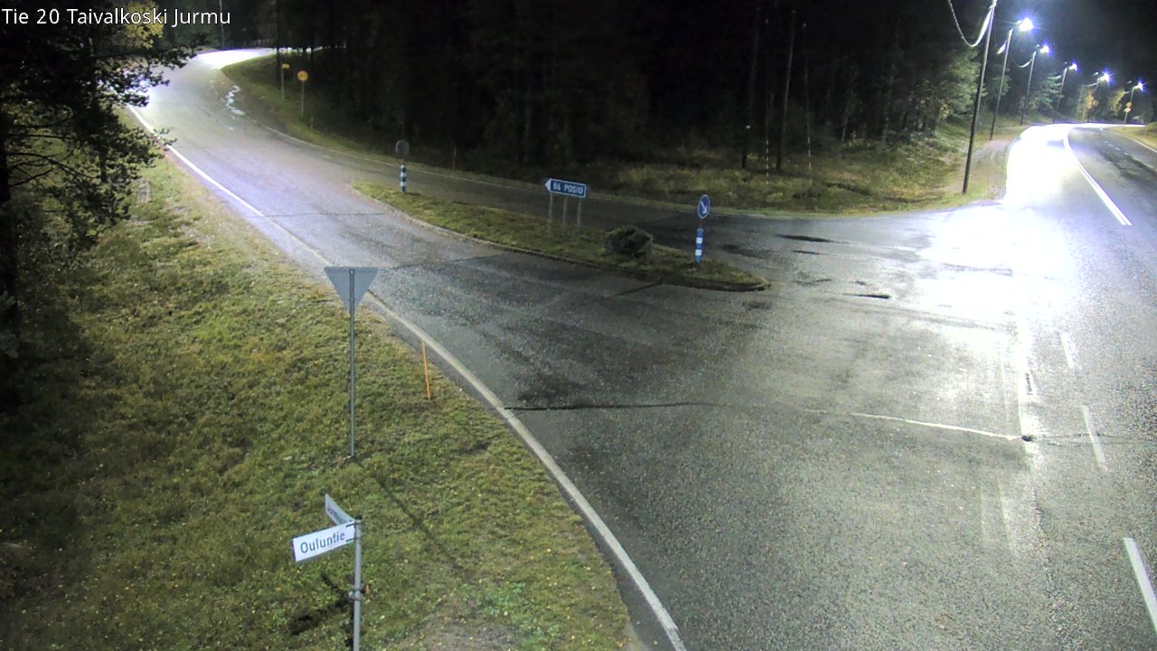 Kelikamerat Kuva Tie 20 Taivalkoski, Jurmu, Taivalkoski, Pohjois-Pohjanmaa