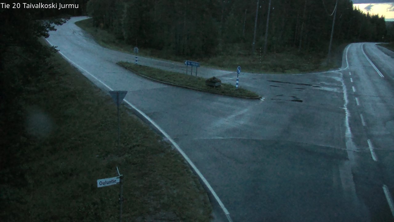Kelikamerat Kuva Tie 20 Taivalkoski, Jurmu, Taivalkoski, Pohjois-Pohjanmaa