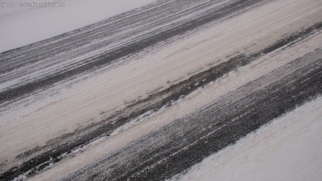 Weather Camera Image Väg 20 Taivalkoski, Jurmu, Taivalkoski, Pohjois-Pohjanmaa