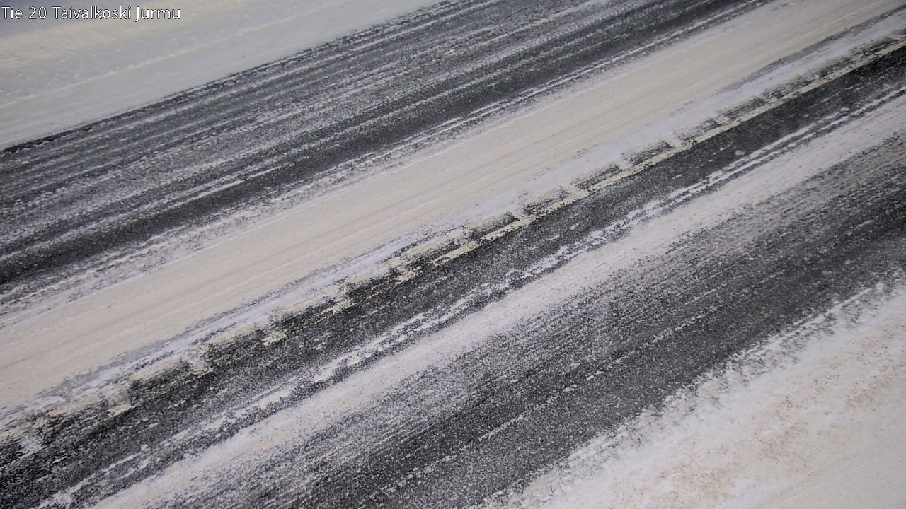 Weather Camera Image Road 20 Taivalkoski, Jurmu, Taivalkoski, Pohjois-Pohjanmaa