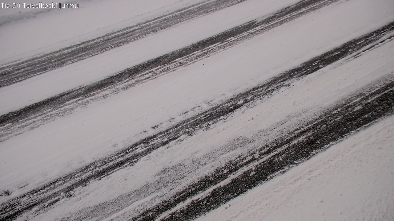 Weather Camera Image Väg 20 Taivalkoski, Jurmu, Taivalkoski, Pohjois-Pohjanmaa