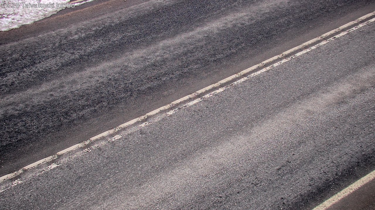 Weather Camera Image Road 20 Taivalkoski, Jurmu, Taivalkoski, Pohjois-Pohjanmaa