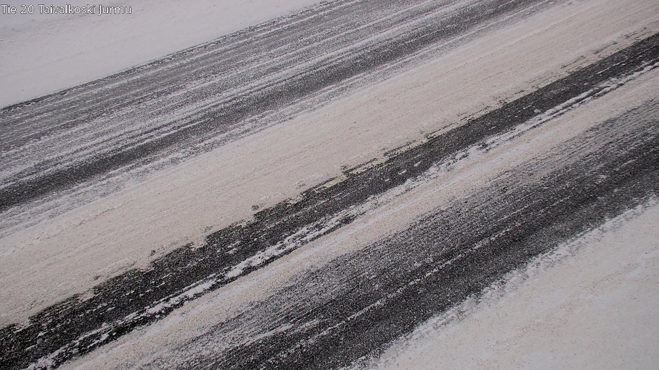 Weather Camera Image Väg 20 Taivalkoski, Jurmu, Taivalkoski, Pohjois-Pohjanmaa