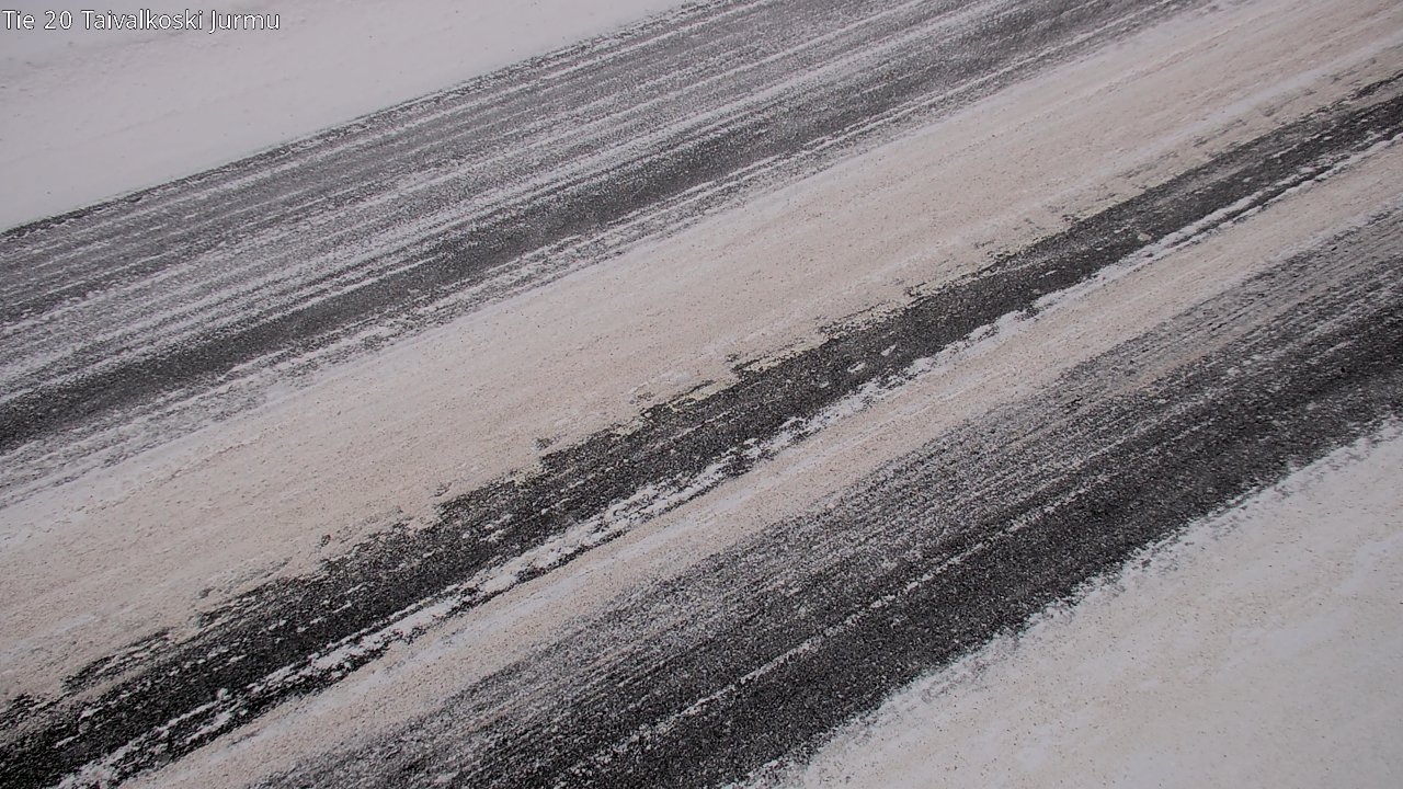 Weather Camera Image Väg 20 Taivalkoski, Jurmu, Taivalkoski, Pohjois-Pohjanmaa