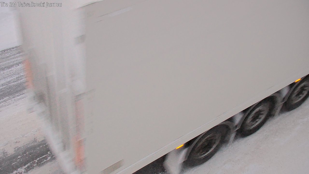 Weather Camera Image Väg 20 Taivalkoski, Jurmu, Taivalkoski, Pohjois-Pohjanmaa