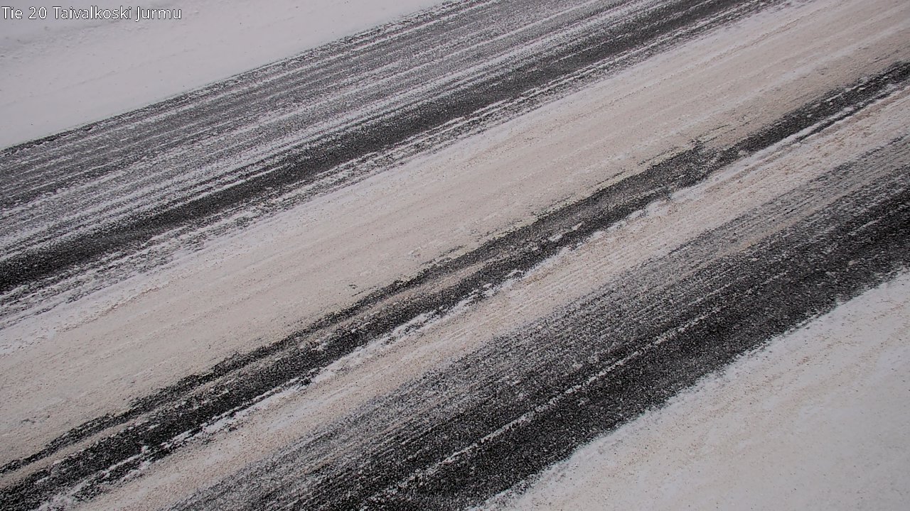 Weather Camera Image Väg 20 Taivalkoski, Jurmu, Taivalkoski, Pohjois-Pohjanmaa