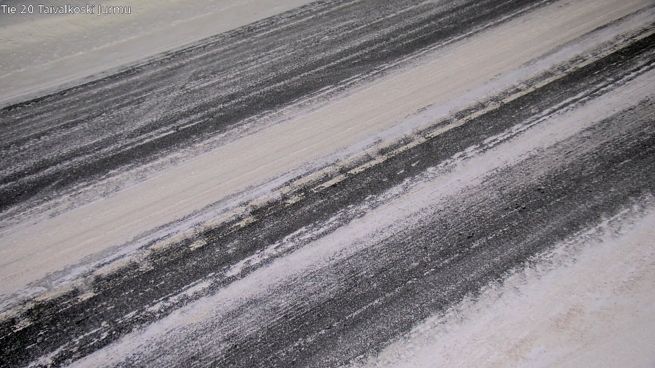 Weather Camera Image Road 20 Taivalkoski, Jurmu, Taivalkoski, Pohjois-Pohjanmaa
