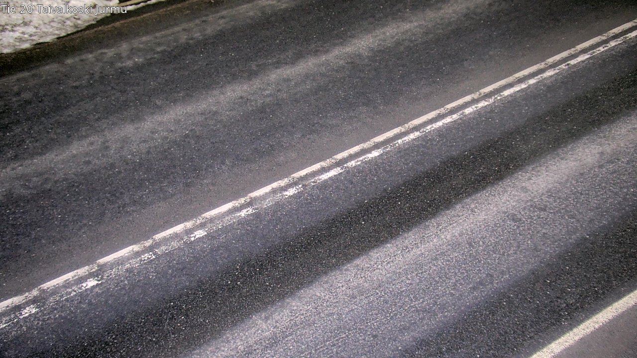 Weather Camera Image Road 20 Taivalkoski, Jurmu, Taivalkoski, Pohjois-Pohjanmaa