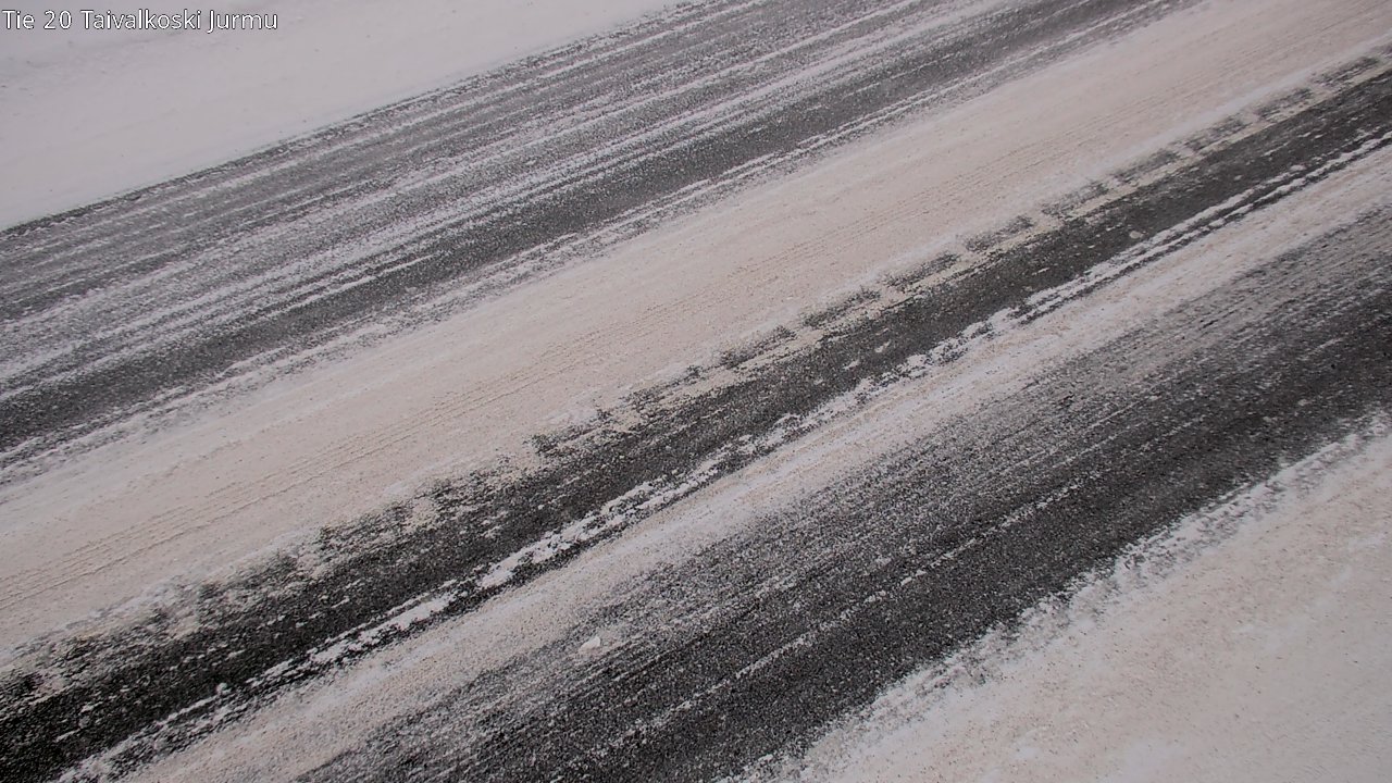 Weather Camera Image Väg 20 Taivalkoski, Jurmu, Taivalkoski, Pohjois-Pohjanmaa