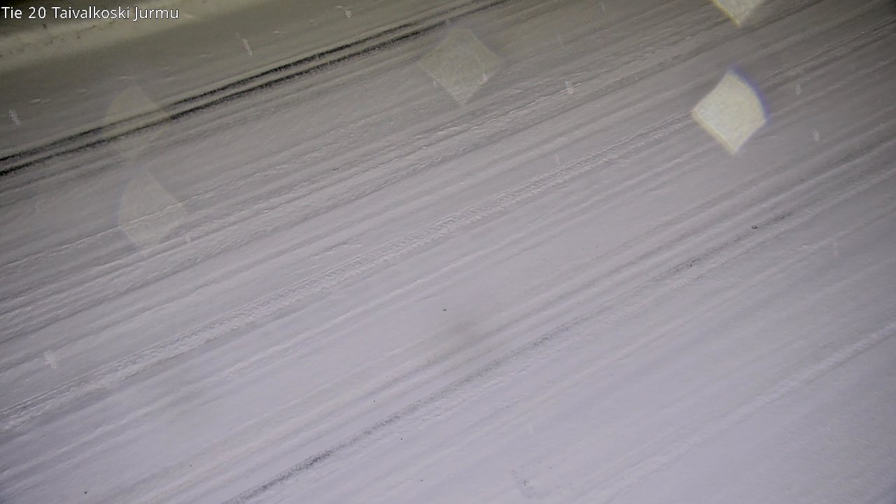 Weather Camera Image Väg 20 Taivalkoski, Jurmu, Taivalkoski, Pohjois-Pohjanmaa