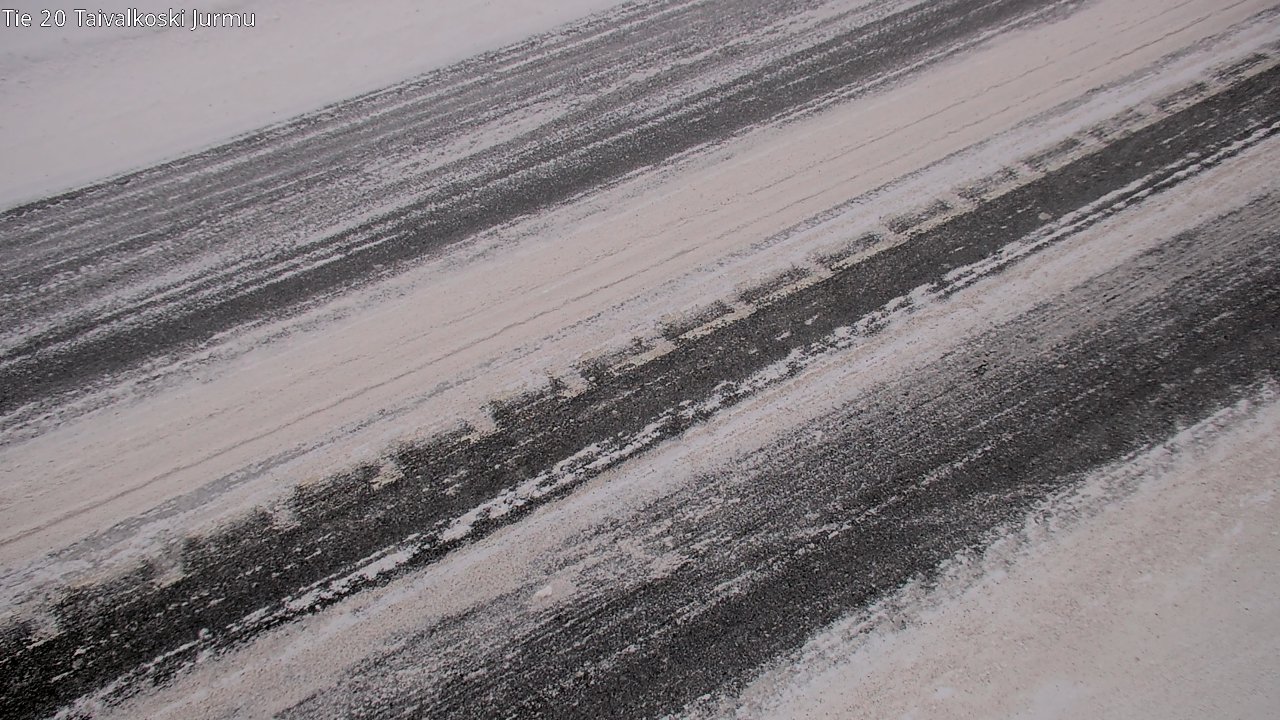Weather Camera Image Väg 20 Taivalkoski, Jurmu, Taivalkoski, Pohjois-Pohjanmaa