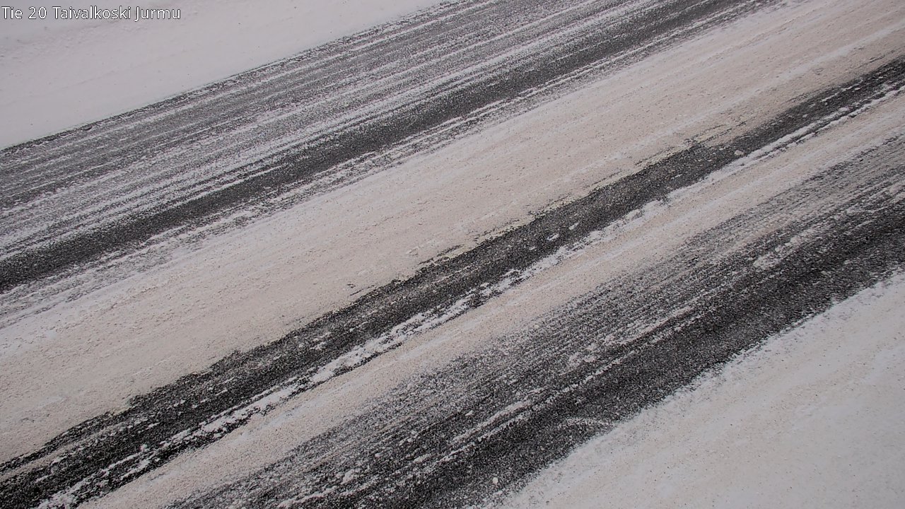 Weather Camera Image Väg 20 Taivalkoski, Jurmu, Taivalkoski, Pohjois-Pohjanmaa