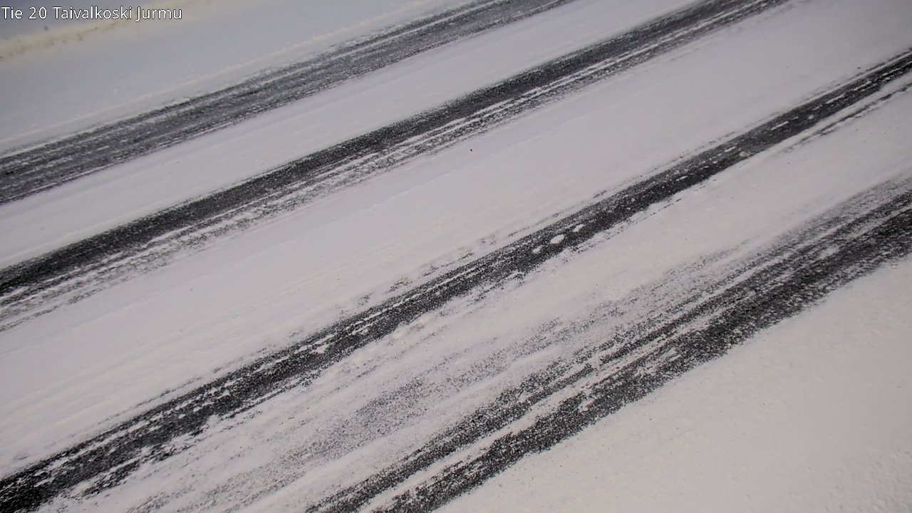 Weather Camera Image Väg 20 Taivalkoski, Jurmu, Taivalkoski, Pohjois-Pohjanmaa