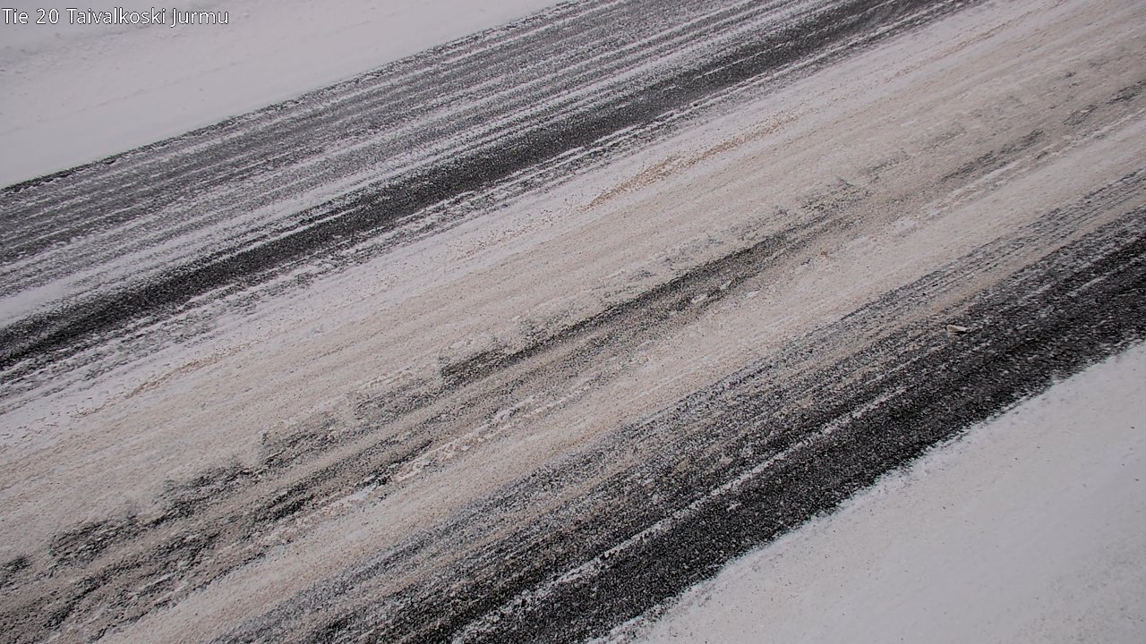 Weather Camera Image Väg 20 Taivalkoski, Jurmu, Taivalkoski, Pohjois-Pohjanmaa