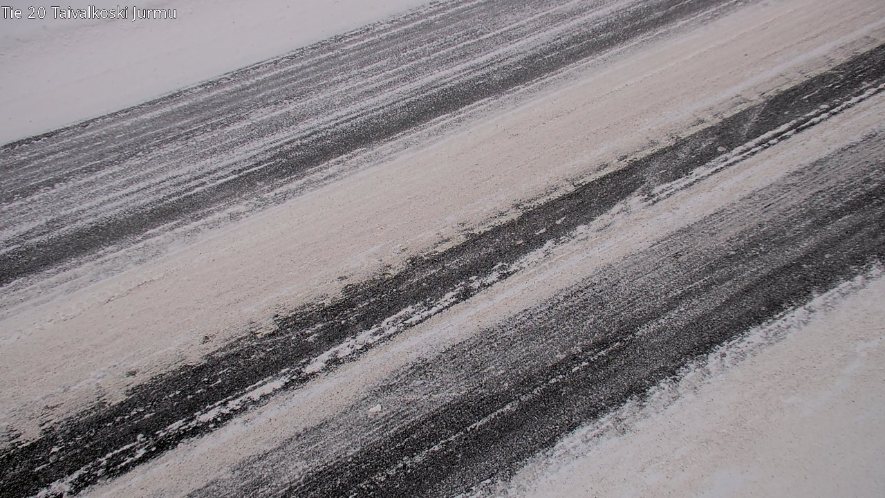 Weather Camera Image Väg 20 Taivalkoski, Jurmu, Taivalkoski, Pohjois-Pohjanmaa