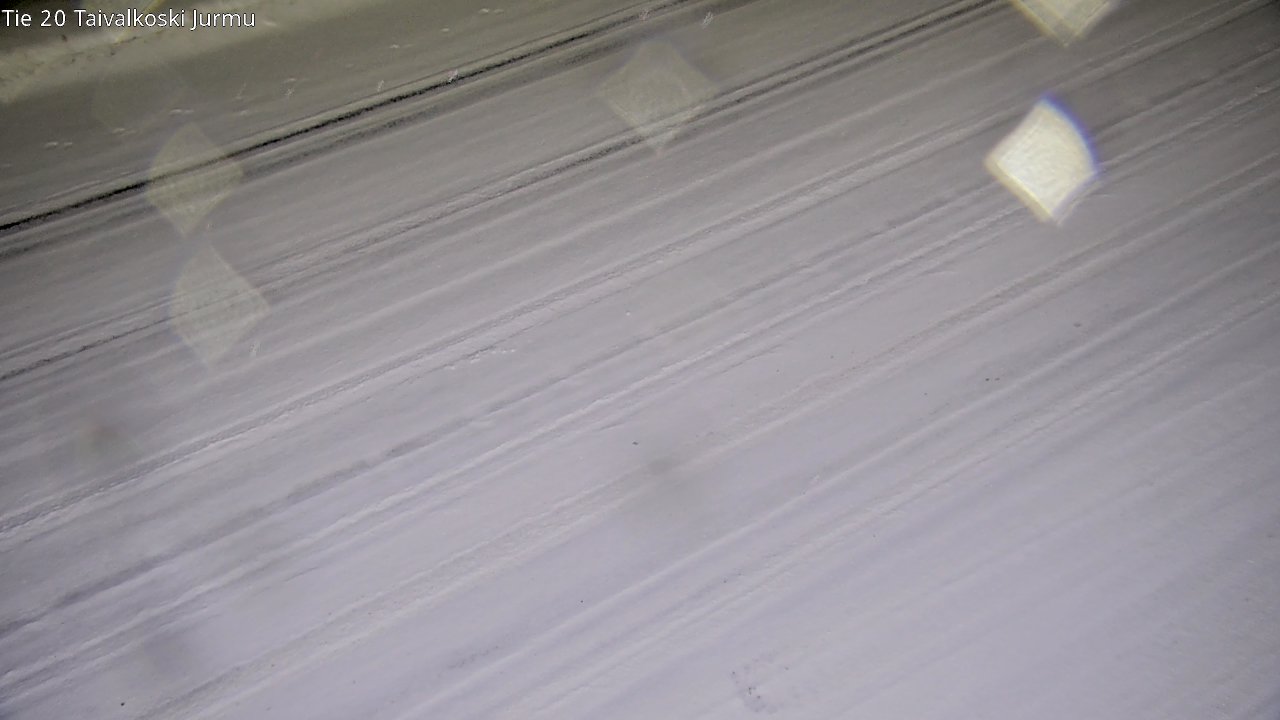 Weather Camera Image Väg 20 Taivalkoski, Jurmu, Taivalkoski, Pohjois-Pohjanmaa