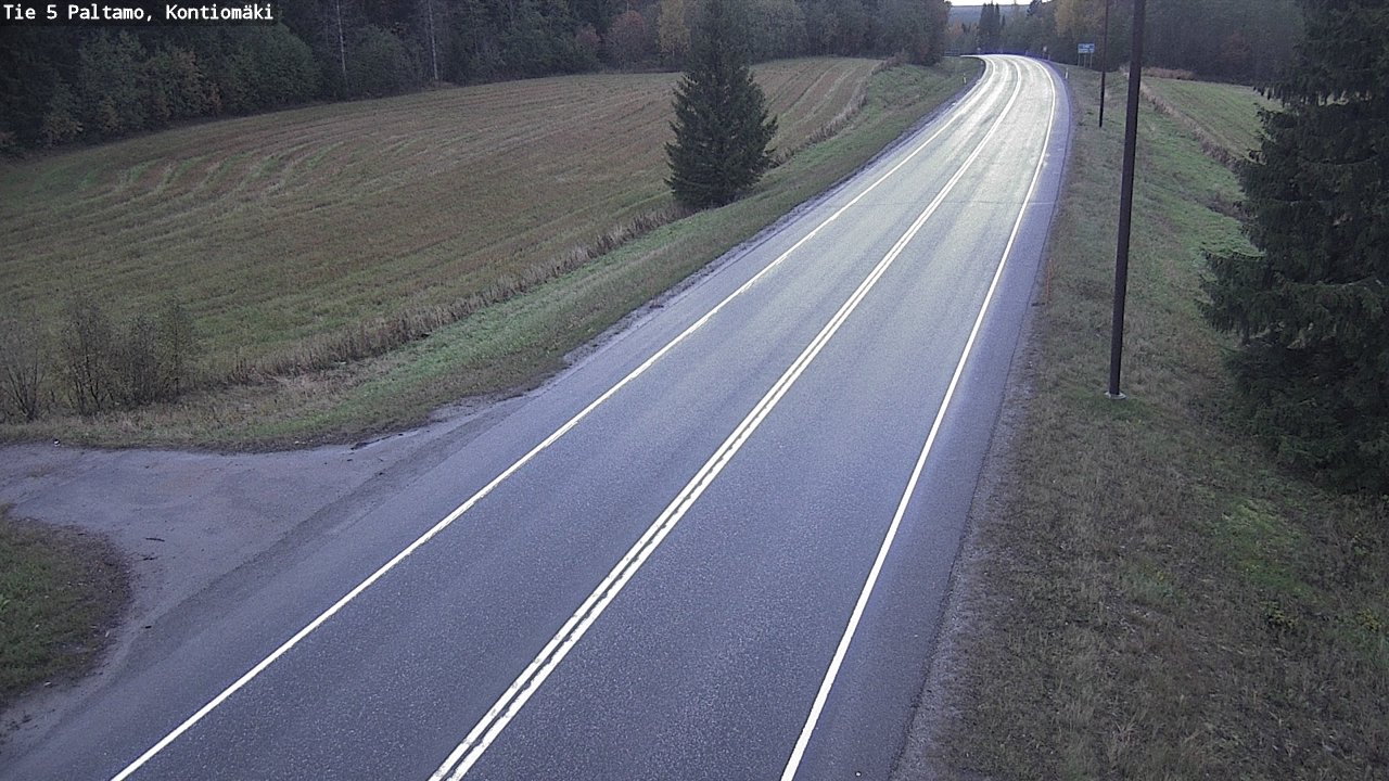 Kelikamerat Kuva Tie 5 Paltamo, Kontiomäki, Paltamo, Kainuu