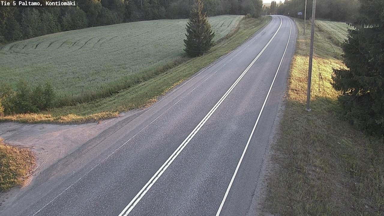 Kelikamerat Kuva Tie 5 Paltamo, Kontiomäki, Paltamo, Kainuu