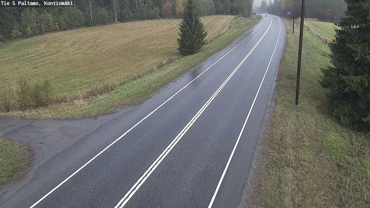 Kelikamerat Kuva Tie 5 Paltamo, Kontiomäki, Paltamo, Kainuu