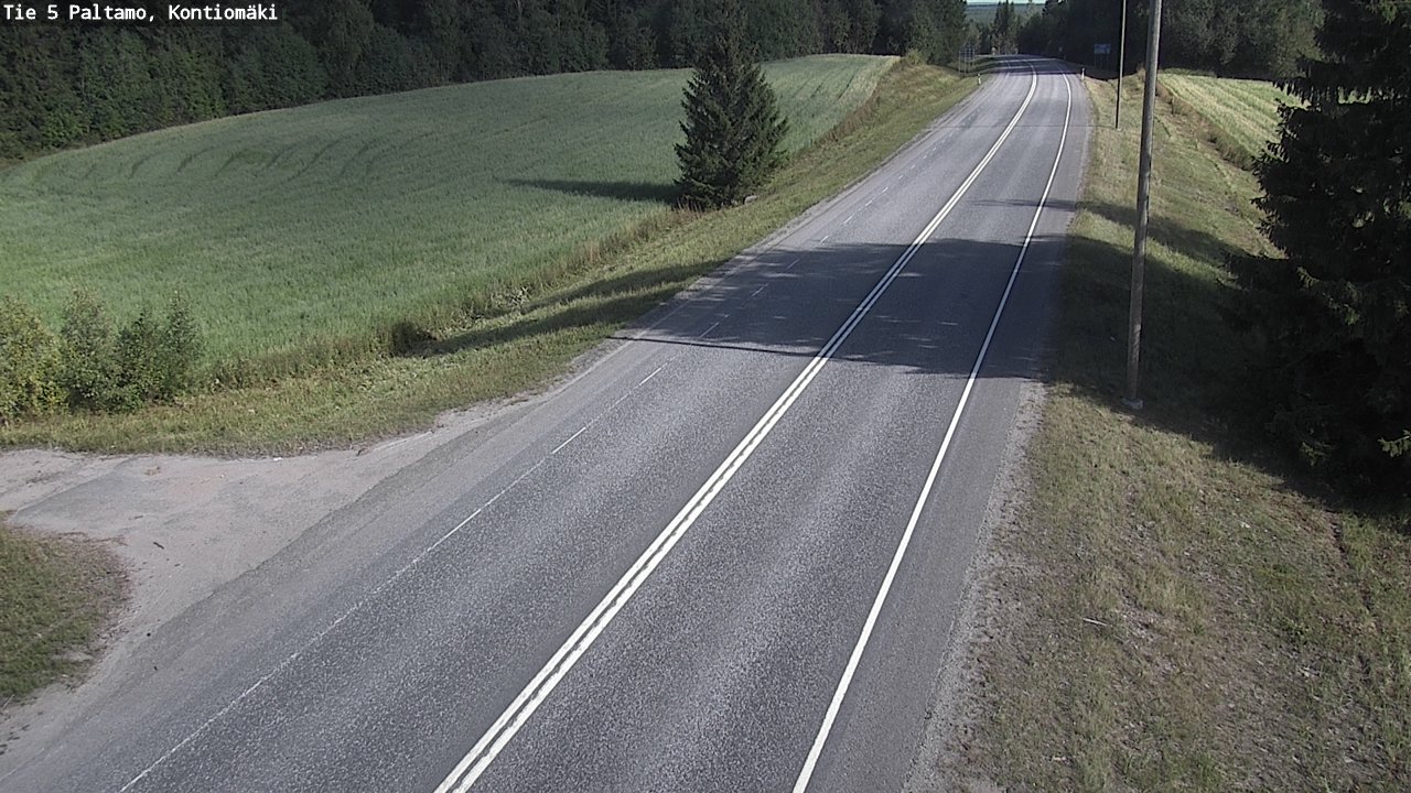Kelikamerat Kuva Tie 5 Paltamo, Kontiomäki, Paltamo, Kainuu