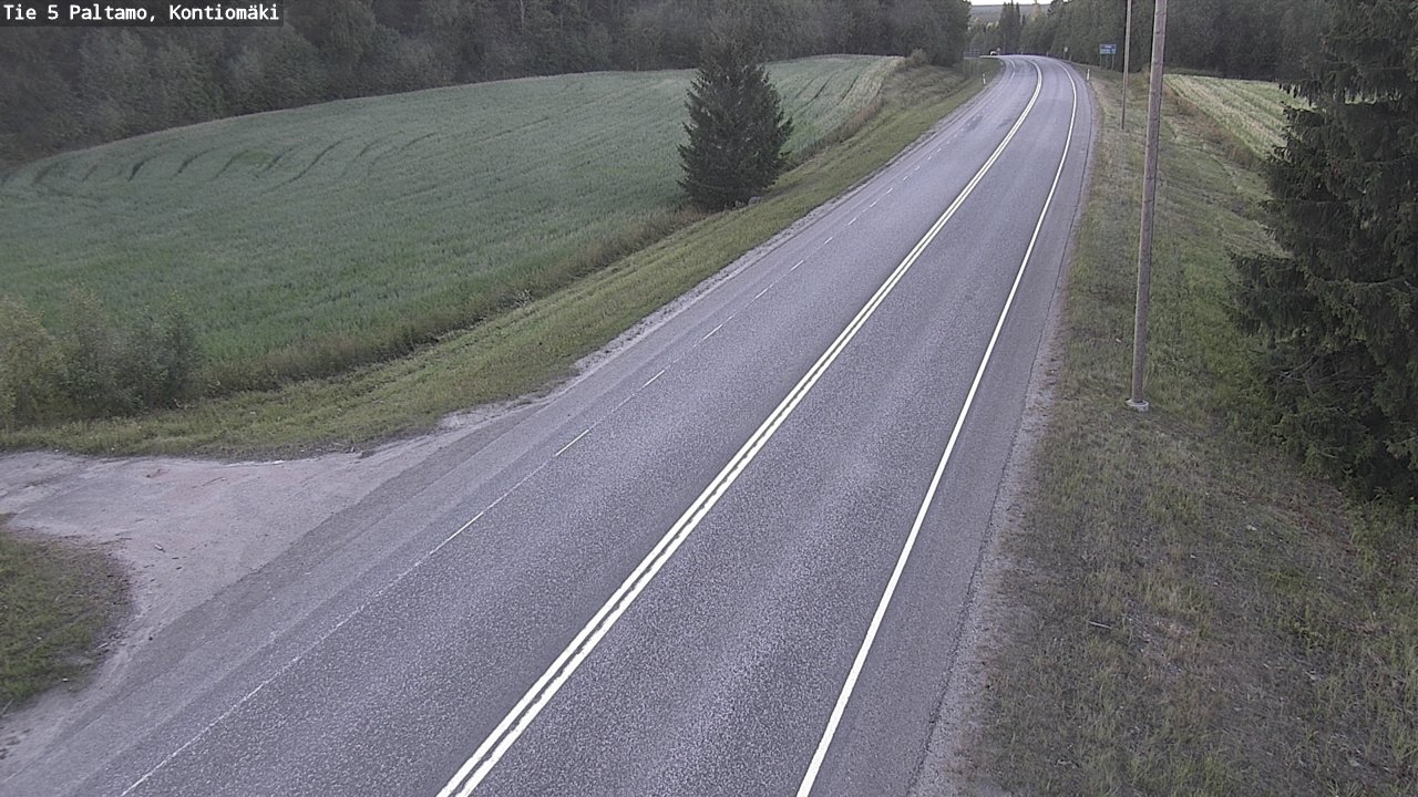 Kelikamerat Kuva Tie 5 Paltamo, Kontiomäki, Paltamo, Kainuu