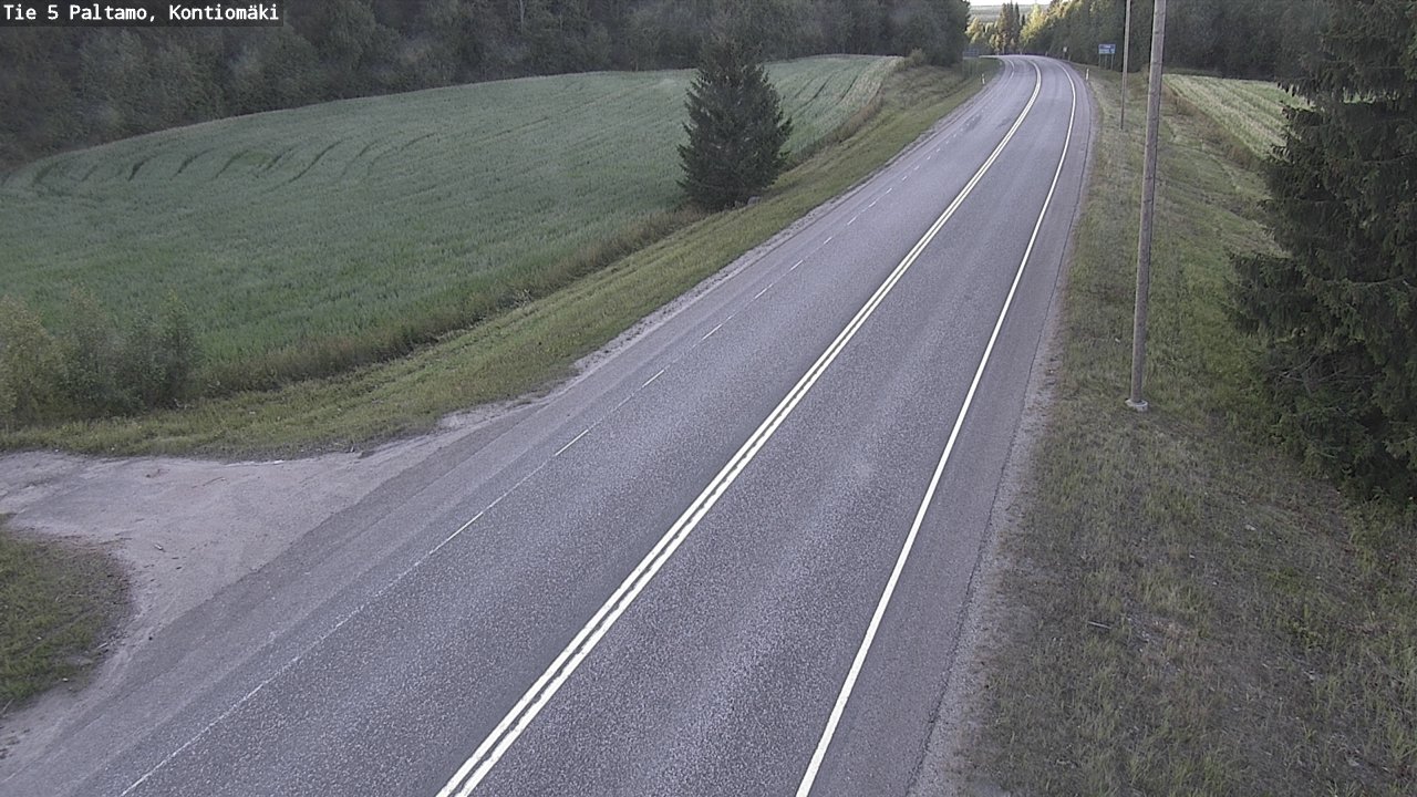 Kelikamerat Kuva Tie 5 Paltamo, Kontiomäki, Paltamo, Kainuu