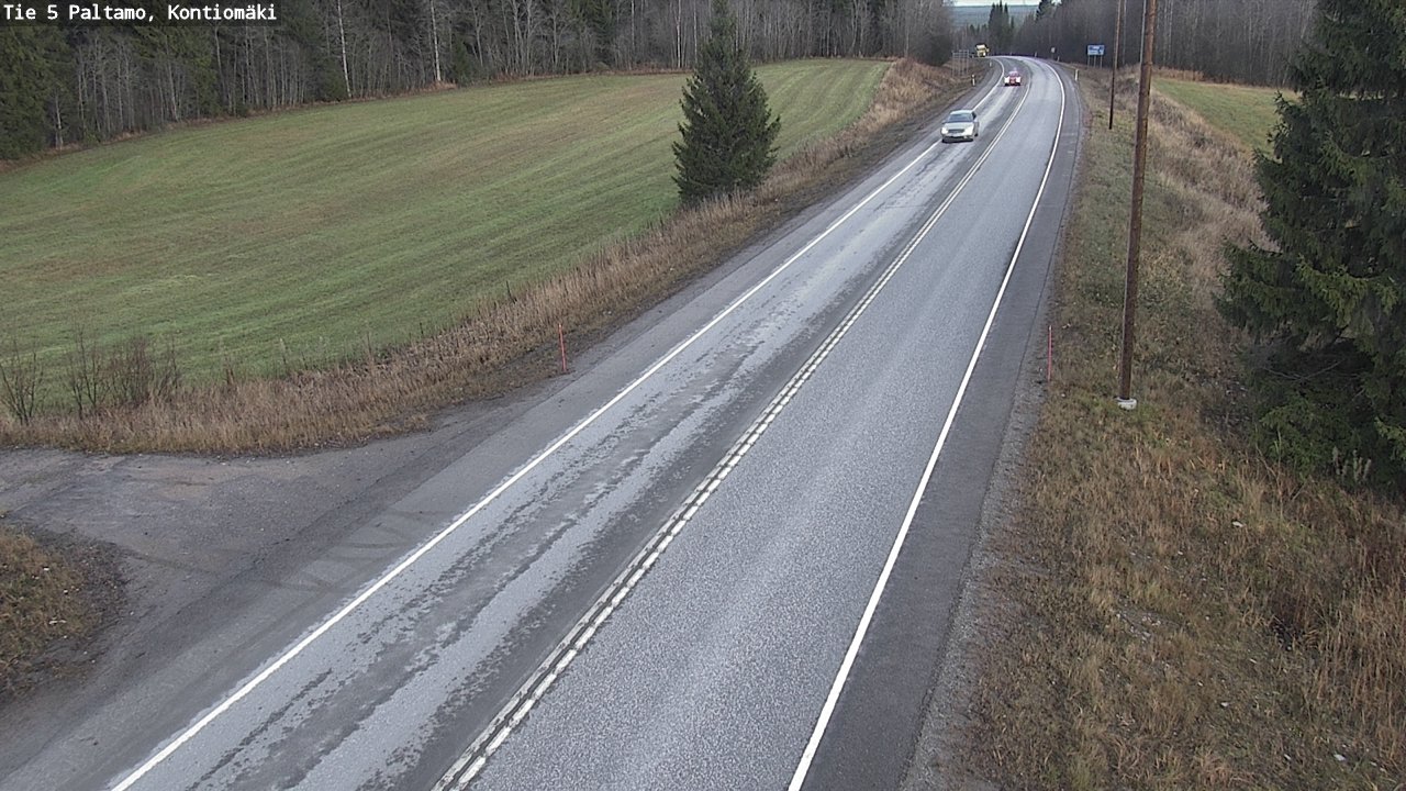 Kelikamerat Kuva Tie 5 Paltamo, Kontiomäki, Paltamo, Kainuu