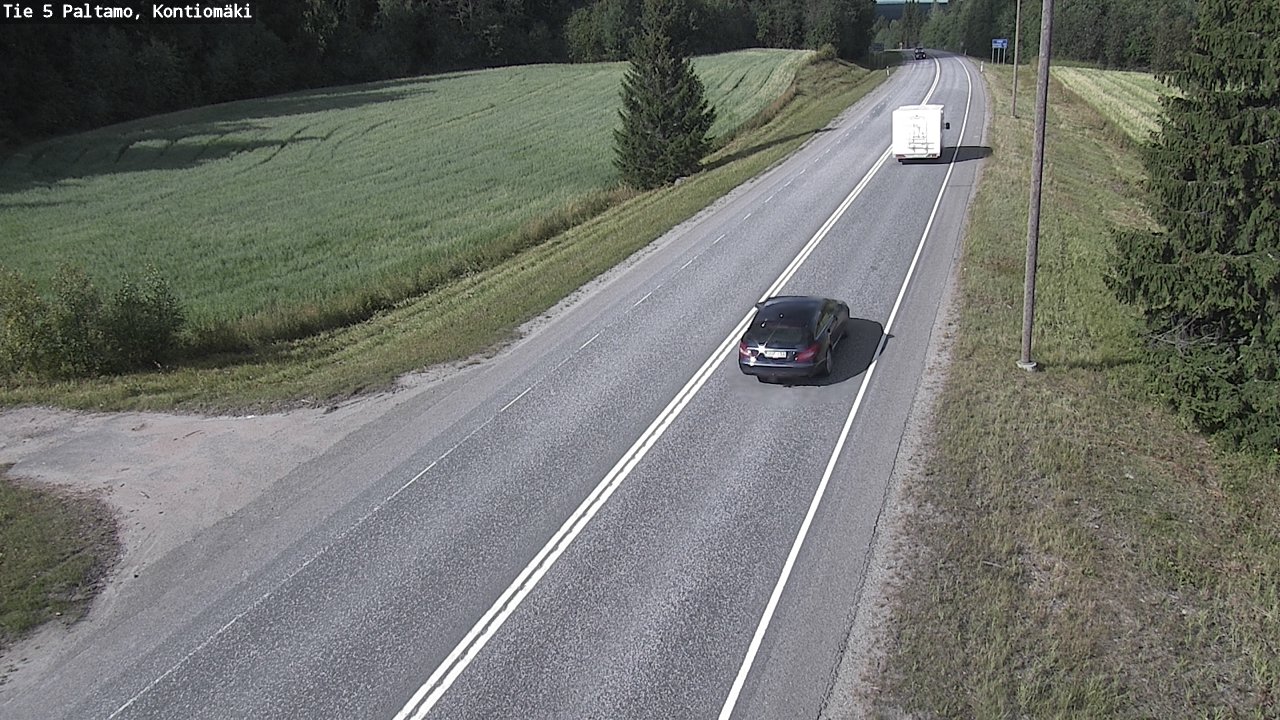 Kelikamerat Kuva Tie 5 Paltamo, Kontiomäki, Paltamo, Kainuu