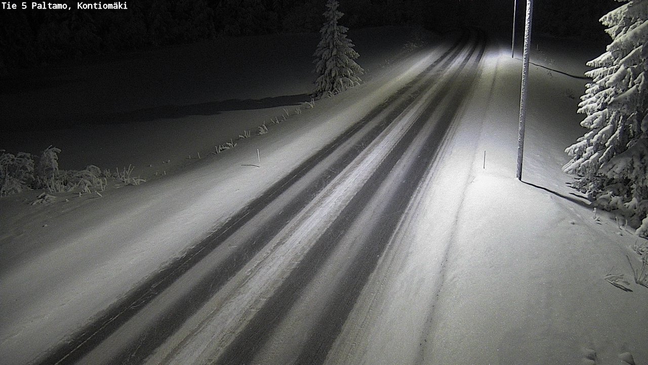 Kelikamerat Kuva Tie 5 Paltamo, Kontiomäki, Paltamo, Kainuu