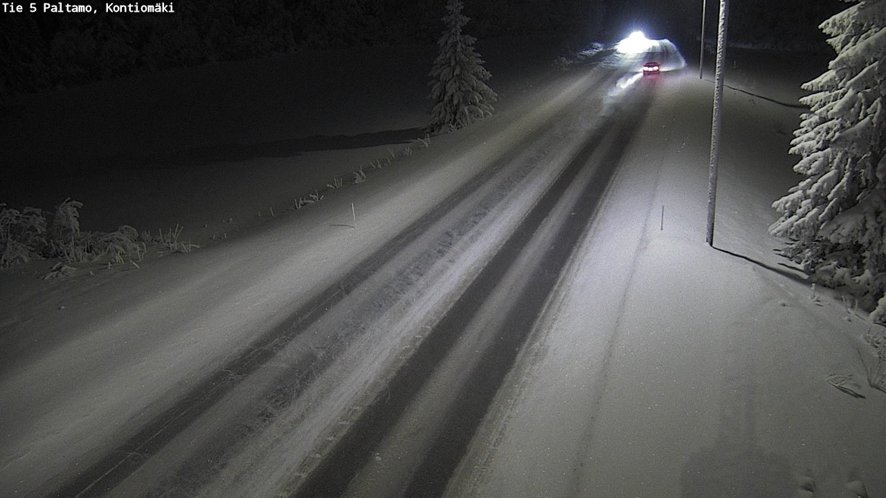 Kelikamerat Kuva Tie 5 Paltamo, Kontiomäki, Paltamo, Kainuu