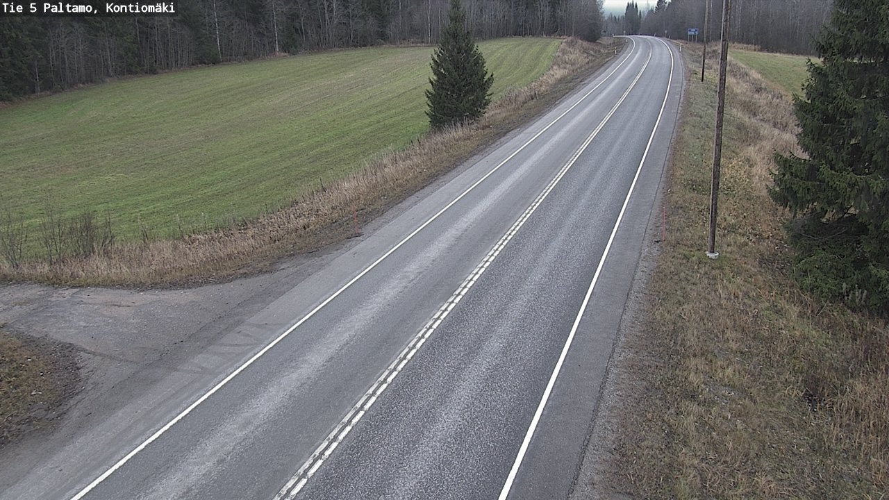 Kelikamerat Kuva Tie 5 Paltamo, Kontiomäki, Paltamo, Kainuu