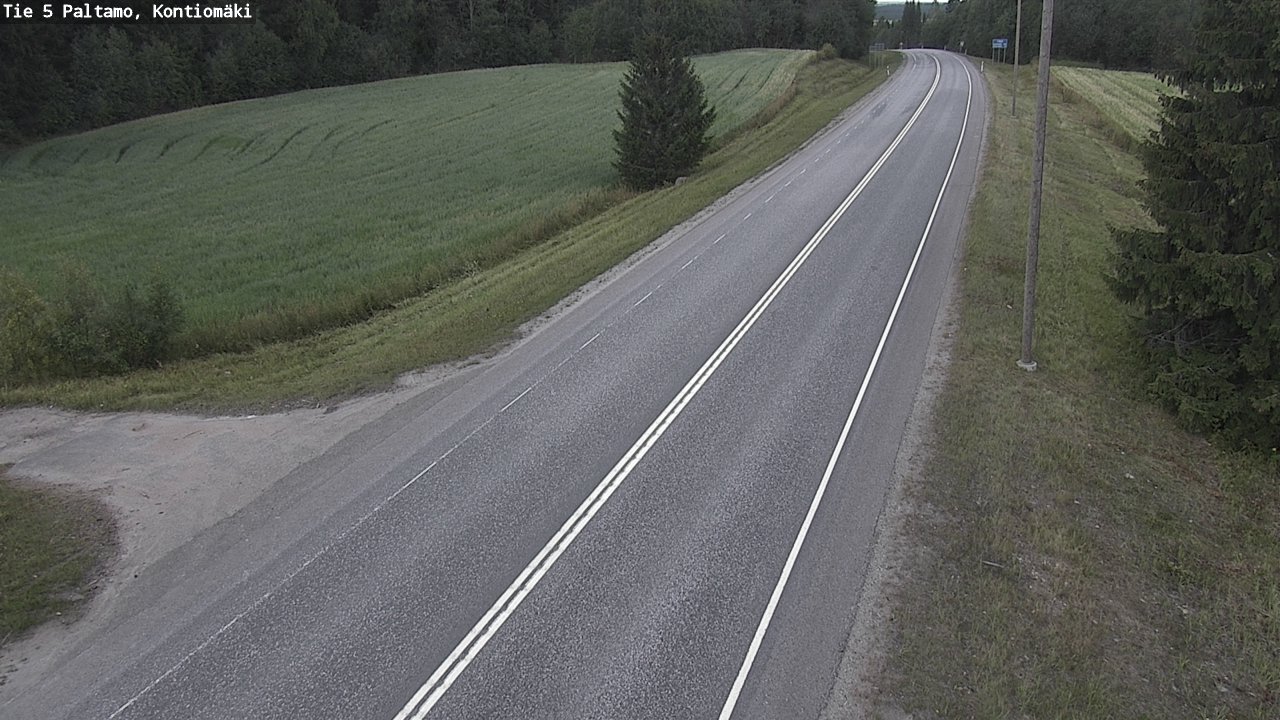 Kelikamerat Kuva Tie 5 Paltamo, Kontiomäki, Paltamo, Kainuu